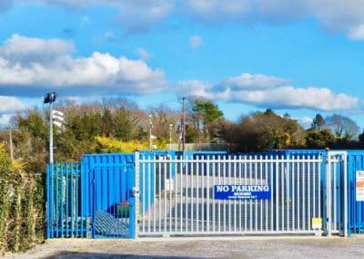 Blue Box self storage athlone secure CCTV cameras